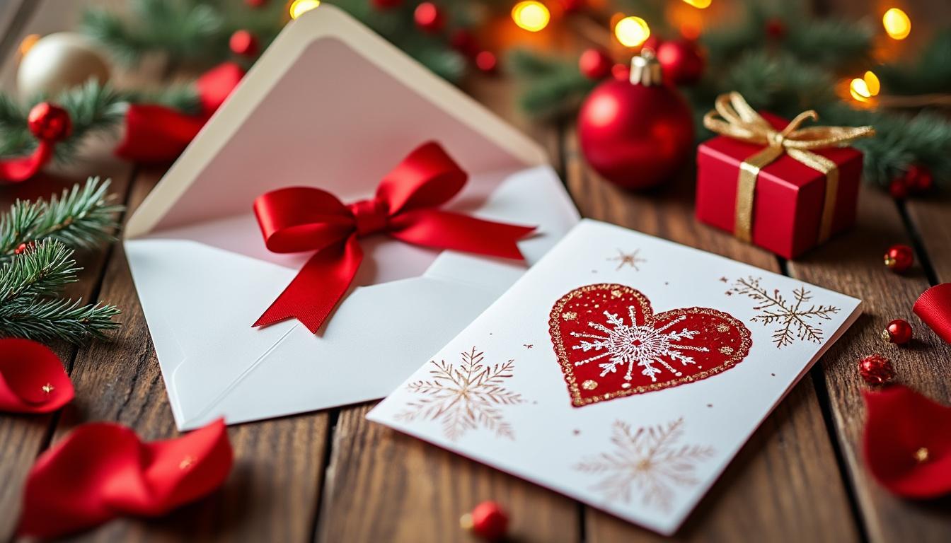 découvrez nos conseils et exemples pour écrire une lettre d'amour touchante à noël. surprenez votre partenaire avec des mots sincères et des messages qui réchaufferont son cœur pendant les fêtes !
