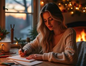 découvrez comment écrire une lettre d'amour de noël touchante et sincère, pleine d'émotions, pour émouvoir et faire fondre le cœur de votre partenaire lors des fêtes de fin d'année.