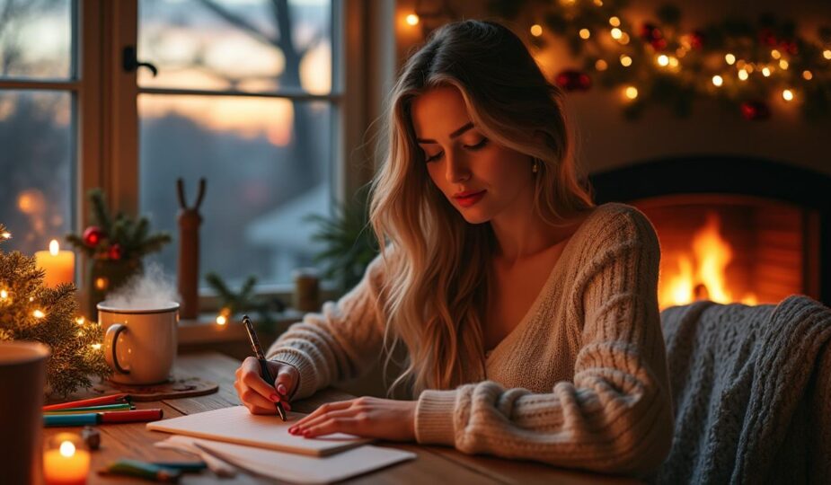 découvrez comment écrire une lettre d'amour de noël touchante et sincère, pleine d'émotions, pour émouvoir et faire fondre le cœur de votre partenaire lors des fêtes de fin d'année.