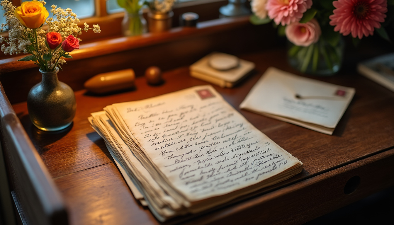 découvrez des modèles de lettres d'amour très touchantes spécialement conçues pour exprimer vos sentiments à une femme à distance. inspirez-vous de nos exemples sincères pour renforcer votre relation malgré les kilomètres.