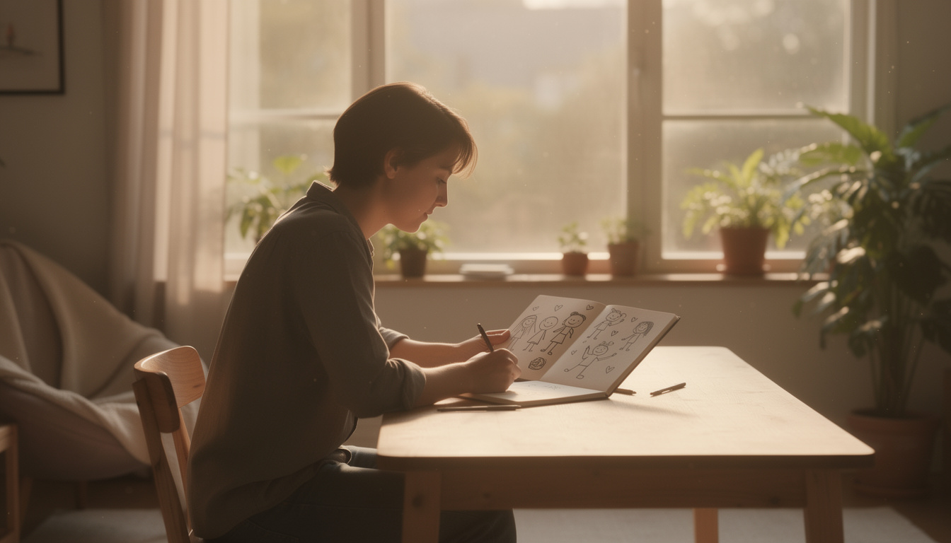 découvrez comment les bonhommes allumettes illustrent que l'amour peut rapprocher les gens à travers l'art, une célébration simple et touchante des liens humains.