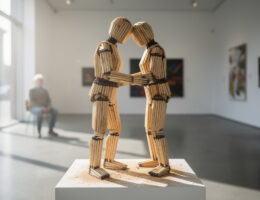 découvrez comment les bonhommes allumettes illustrent que l'amour peut rapprocher les gens à travers l'art, une célébration simple et touchante des connexions humaines.