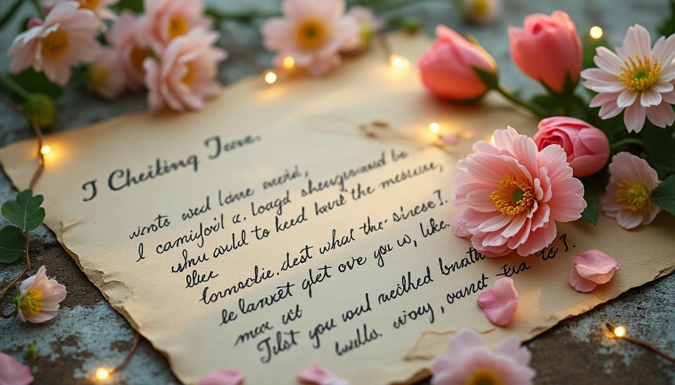 découvrez 10 idées touchantes et sincères pour lui prouver votre amour avec un long texte qui exprimera parfaitement vos sentiments.