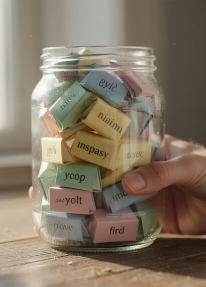 découvrez un bocal d'idées de mots pour enrichir votre vocabulaire chaque jour pendant 365 jours. améliorez votre langue de manière ludique et progressive.