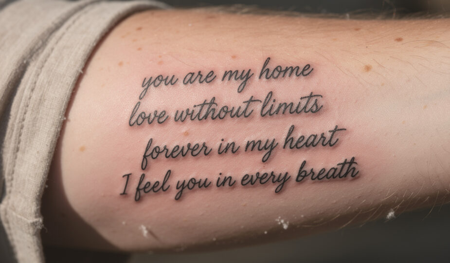 découvrez les plus belles phrases d'amour à tatouer pour exprimer vos sentiments avec élégance et profondeur.