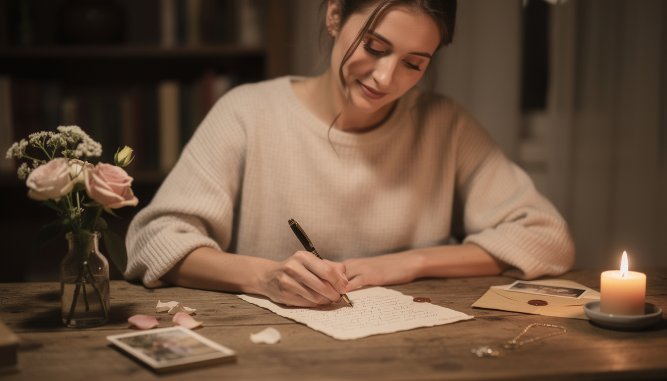 apprenez à écrire une lettre d'amour touchante qui fera fondre le cœur de l'homme que vous aimez grâce à nos conseils et exemples inspirants.