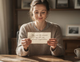 une lettre d'amour sincère déclarant à la femme de votre vie qu'elle est votre source éternelle d'inspiration et de bonheur.