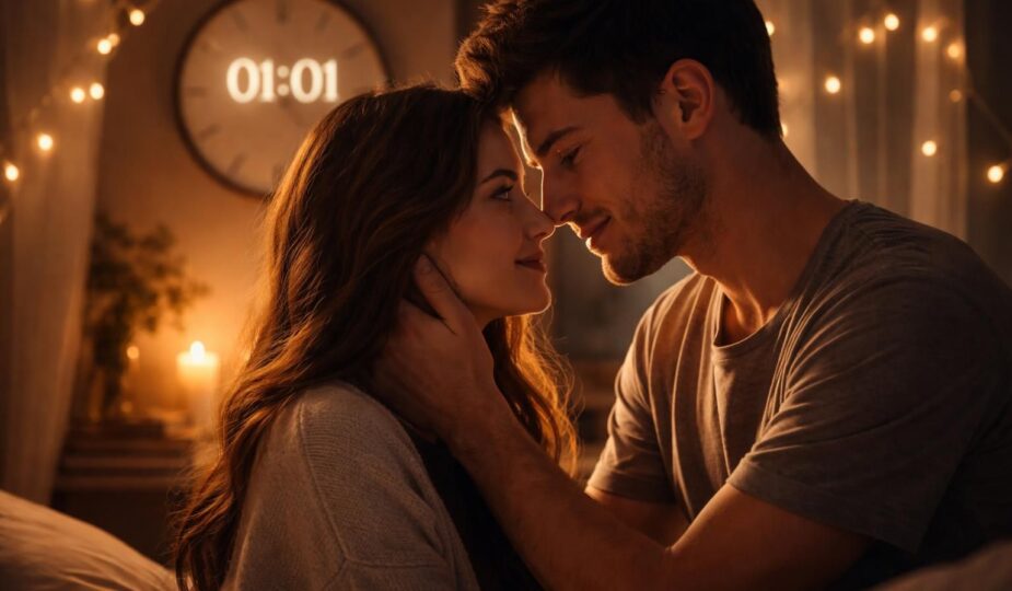 découvrez la signification de l'heure miroir 01h01 en amour et ce qu'elle révèle sur votre relation amoureuse, vos sentiments et votre avenir à deux.